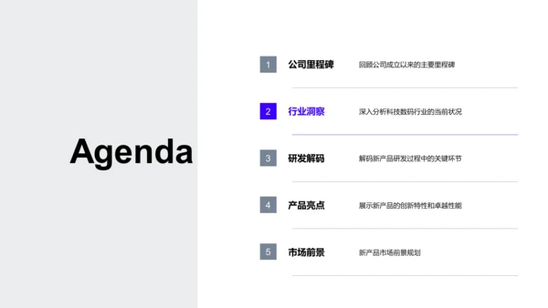 科技新品发布汇报PPT模板