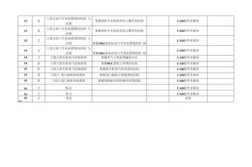 《电气CAD》课程标准(高职).docx