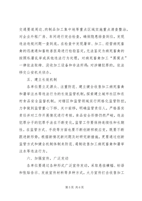 镇政办肉制品市场整治方案.docx