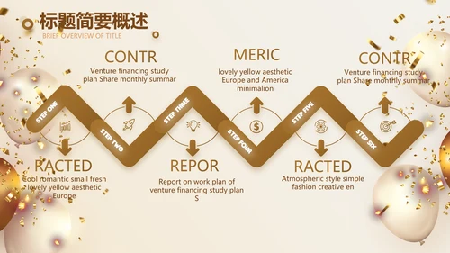 金色大气毕业典礼通用动态PPT模板