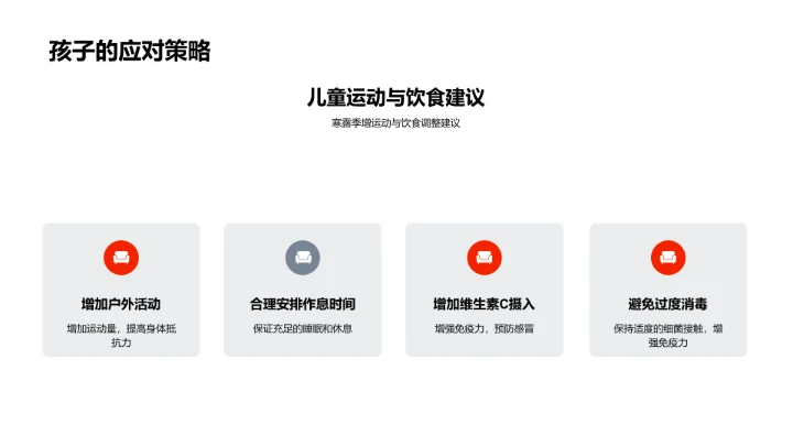 寒露季儿童保健讲解PPT模板