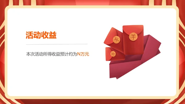 红色中国风服装店元旦促销策划方案PPT模板