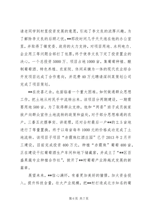 村党支部书记个人事迹材料 (4).docx