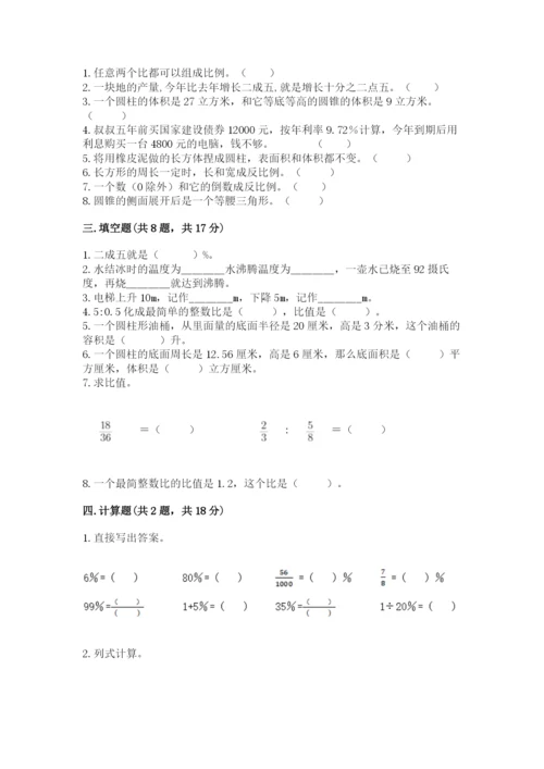 北京版六年级下册期末真题卷【满分必刷】.docx