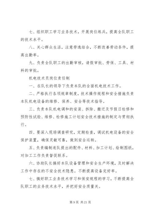 余热电站各级人员安全生产责任制 (5).docx