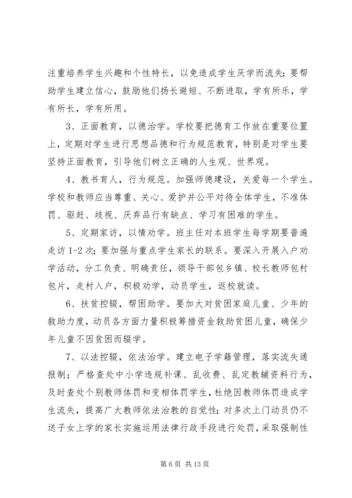 石井初中劝返辍学工作汇报材料_1.docx