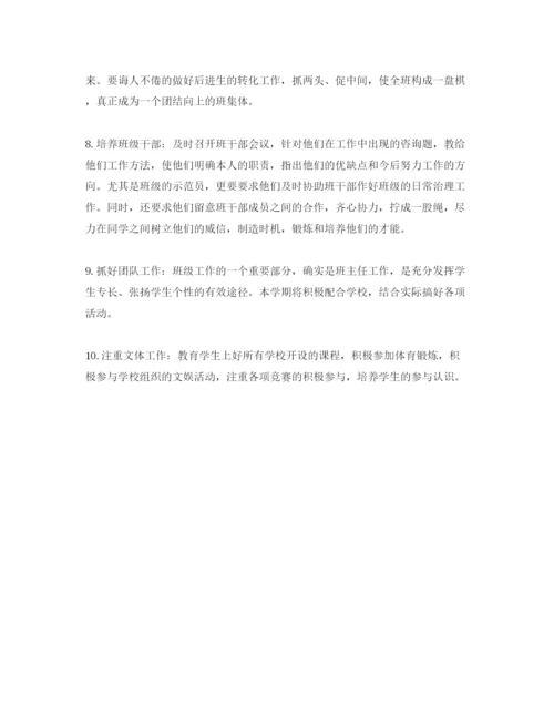 精编实习班主任转正工作参考计划范文.docx