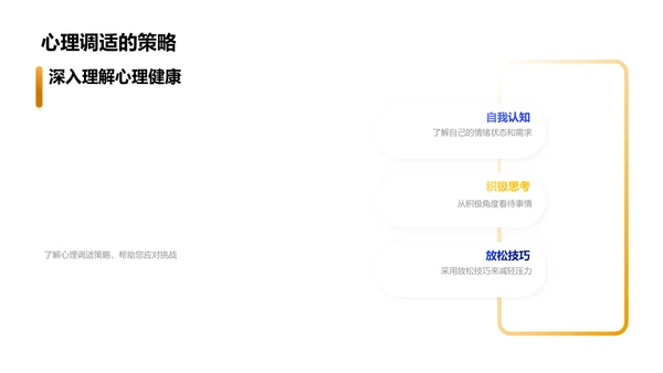 心理健康教育报告PPT模板