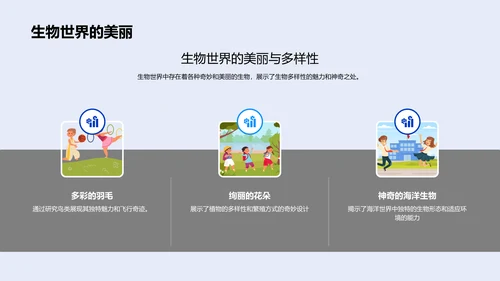 生物学科知识讲解PPT模板