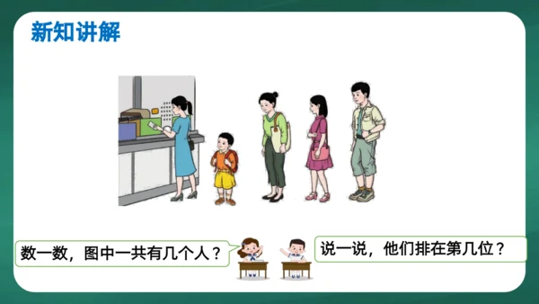 人教版一年级上册3.3 第几课件(共22张PPT)