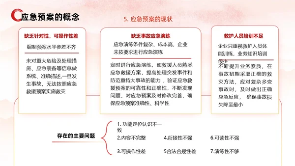 红色水彩展板风煤矿应急救援培训教育PPT课件安全培训