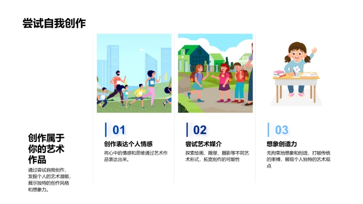 艺术历史与创新PPT模板