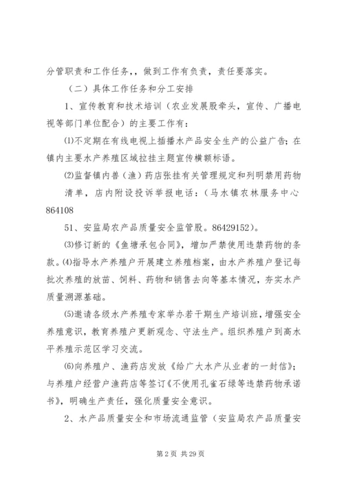 镇水产品质量安全宣传教育及技术培训工作方案.docx