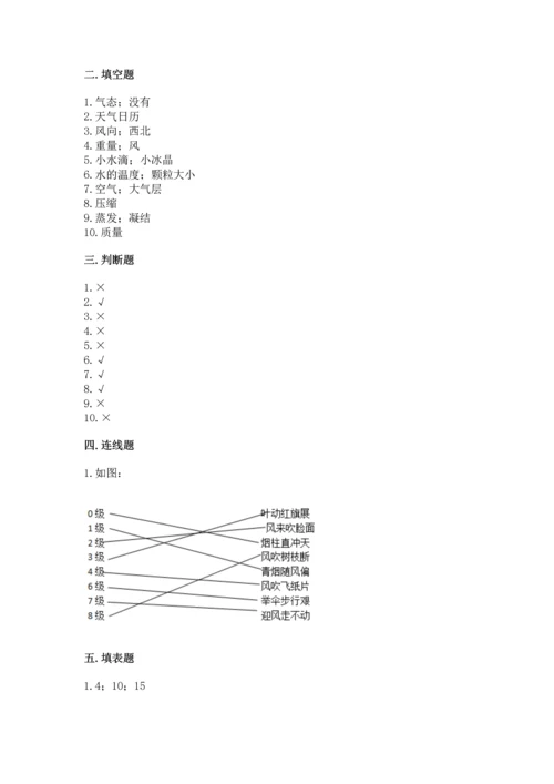 教科版三年级上册科学《期末测试卷》各版本.docx