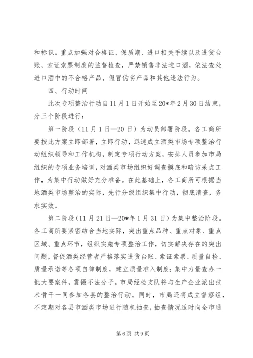 酒类市场专项整治行动方案.docx