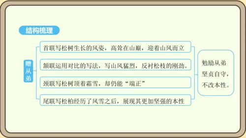 八年级语文上册第三单元课外古诗词诵读  赠从弟 课件