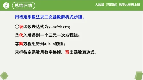 28.1.4+二次函数y=ax?+bx+c的图象和性质(第2课时）  课件（共21张PPT）