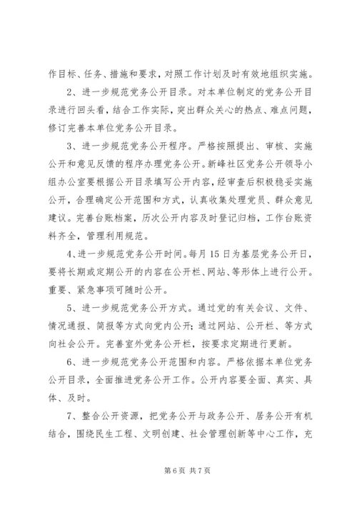 社区20XX年党风廉政建设工作计划.docx