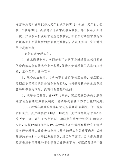 镇(街)打击“黄赌毒”违法犯罪专项行动方案 (2).docx