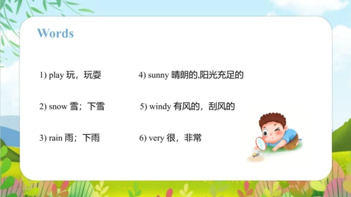 Module 7 Unit 2 It's warm today 课件(共47张PPT)