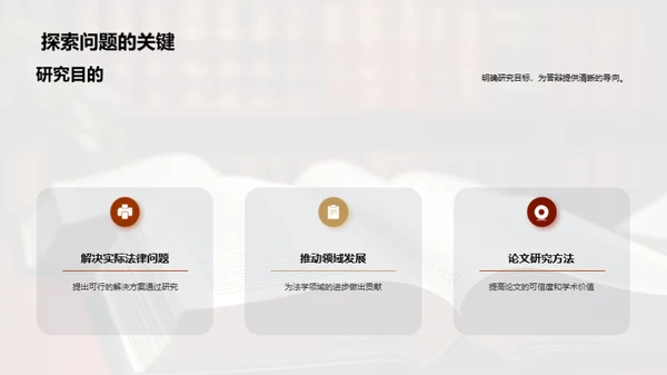 法学本科生学术答辩