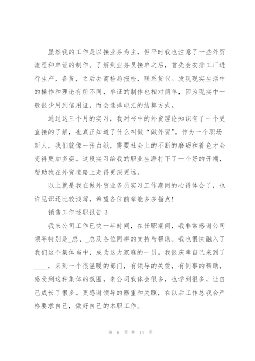 销售员个人述职报告范文.docx