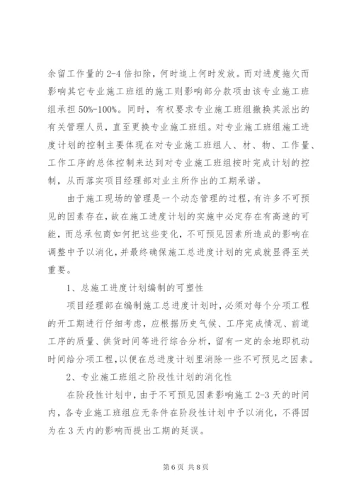 工程进度控制计划.docx