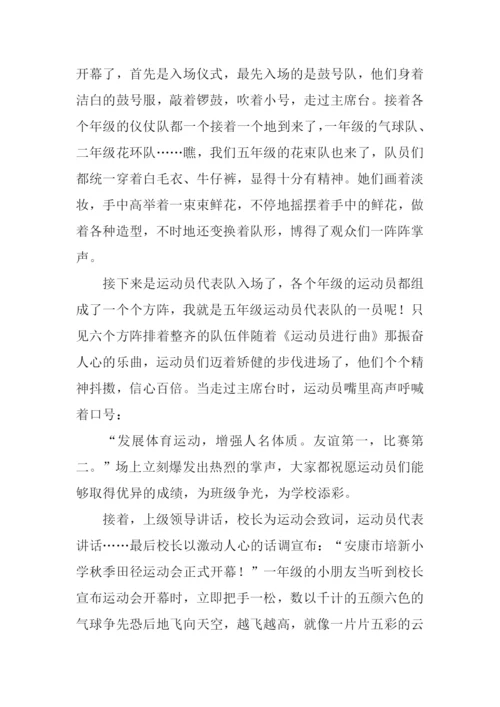 有关运动会开幕式的作文.docx