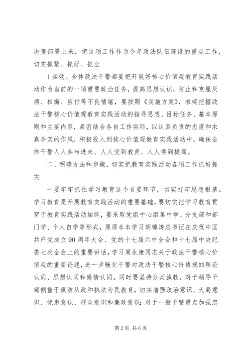 县委常委政法委书记王庆峰在全县政法系统警风警纪整肃活动动员大会上的讲话 (2).docx