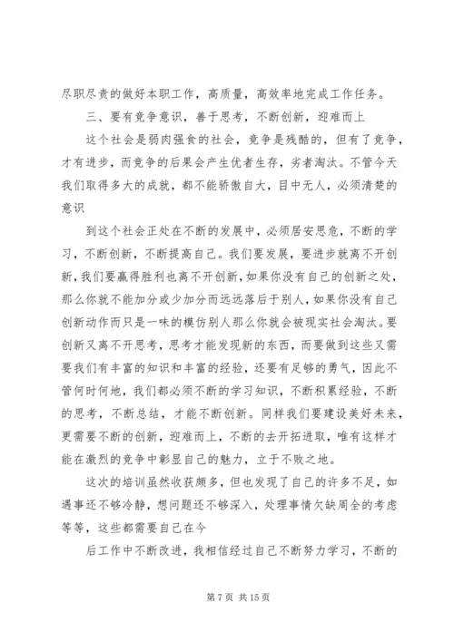 培训学习心得体会(一).docx