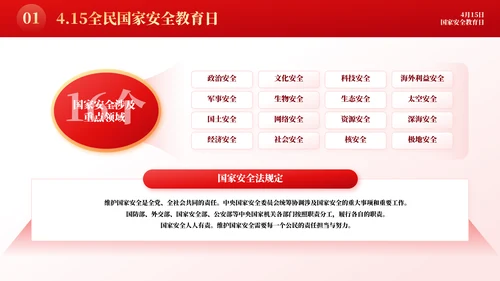 增强国民安全国家安全教育日模板