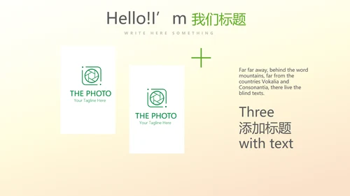 抽象艺术感公司产品介绍宣传通用PPT动态模板