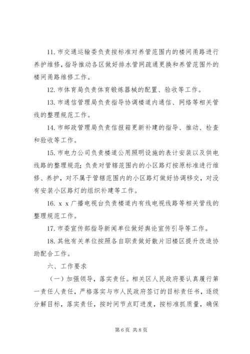 老旧小区改造实施方案.docx