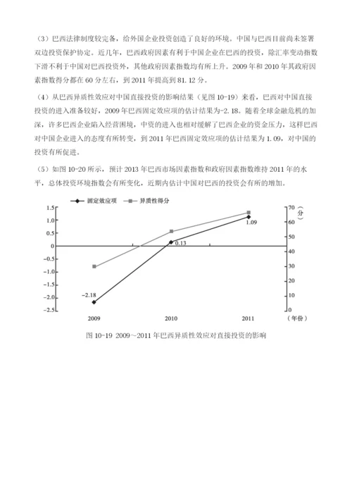 投资环境指数评估与预测-巴西.docx