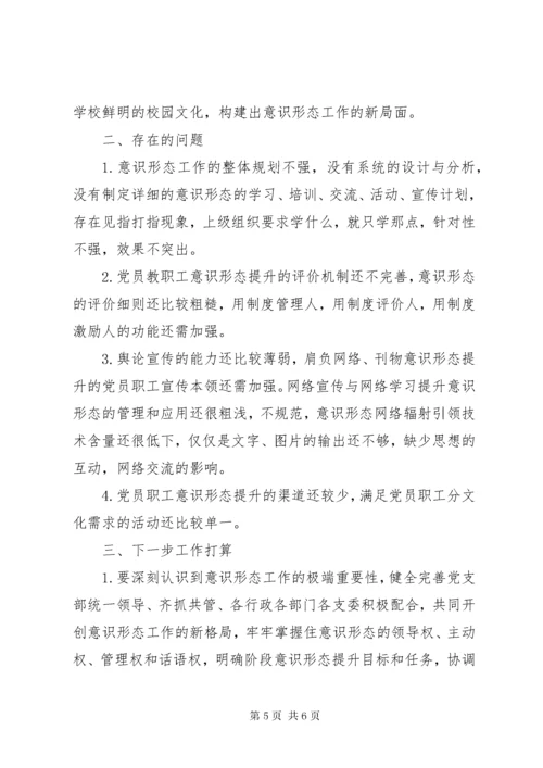 7学校意识形态工作开展情况总结.docx