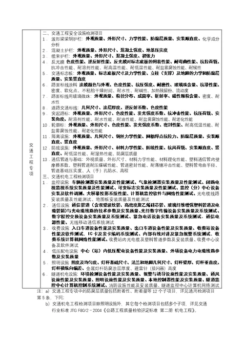 建筑公路水运工程试验检测机构等级标准