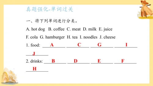 外研版（三年级起点）六年级英语下册期中核心考点集训 Module 1 复习课件(共61张PPT)