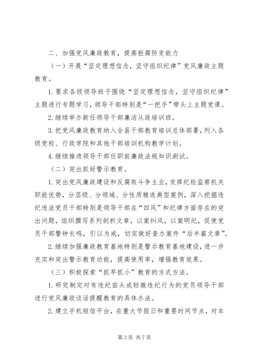 反腐倡廉宣传教育和调研工作要点 (2).docx