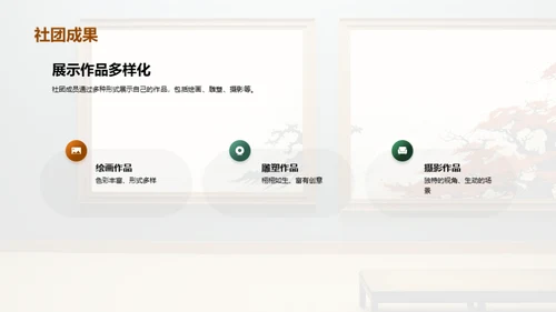 创意美术社团展示