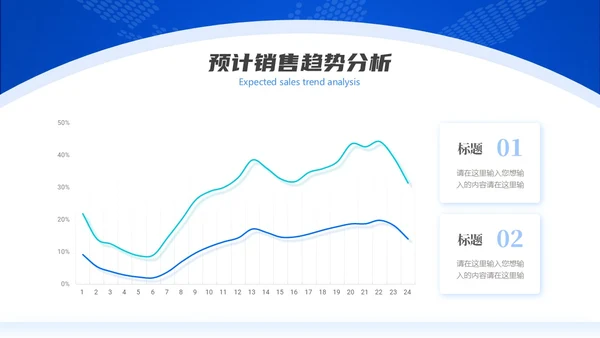 蓝色微粒体风大学生创新创业项目答辩PPT模板
