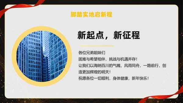 黑色大气黑金赢战2023公司年终总结年会PPT模板