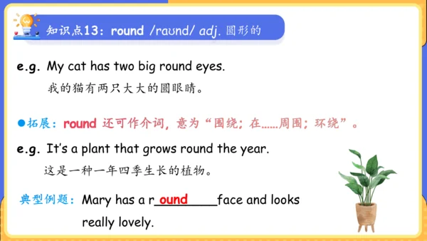Unit 9 What does he look like单元复习课件（词组+句型+知识点+语法+写