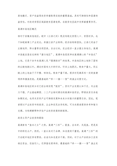 乡村产业扶贫中的政企协同机制与影响研究.docx