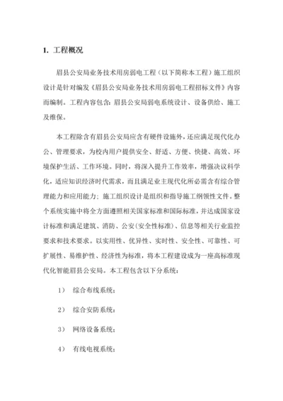 弱电综合标准施工专业方案.docx