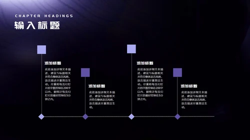 紫色微立体职场项目产品发布会PPT模板