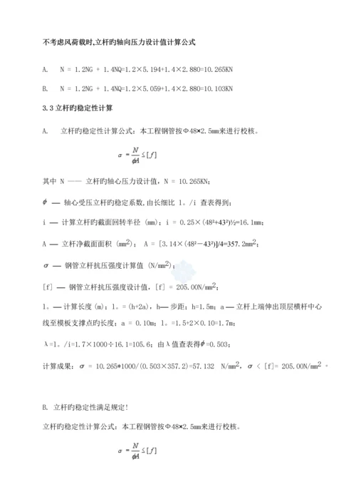 报告厅满堂红脚手架专项综合施工专题方案.docx