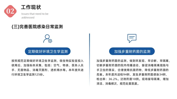 蓝色商务简约风格医院感染管理委员会会议商务通用PPT院感知识培训