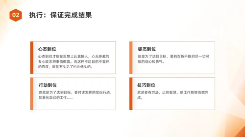 橙色简约员工职业素养培训企业培训PPT课件