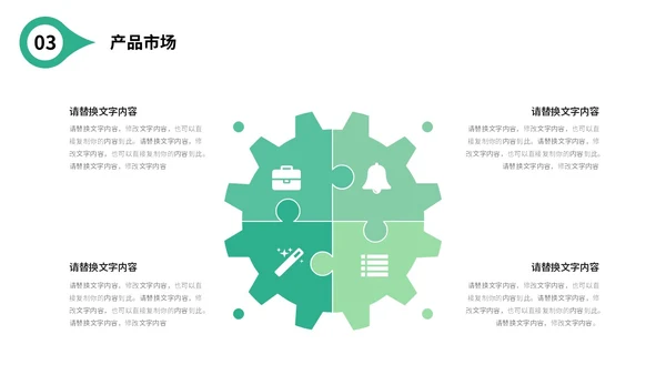 绿色简约形状公司简介产品介绍企业宣传PPT公司介绍
