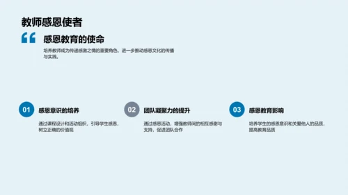 感恩节与教师培训